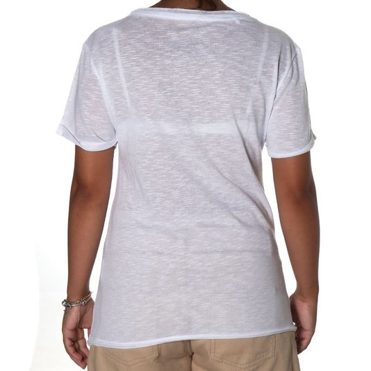 Camiseta Corona Extra Loose Feminina Branco