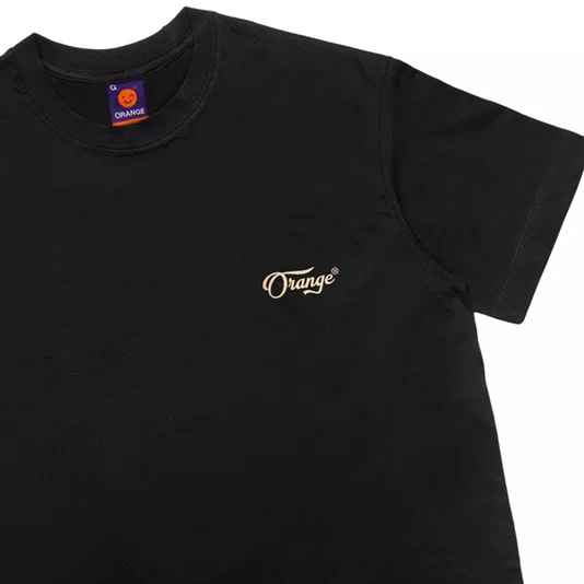 Camiseta Orange Crafted Tv Preto