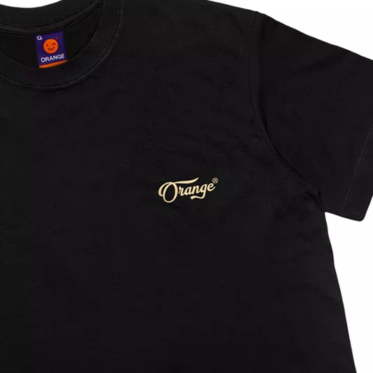 Camiseta Orange Crafted Visions Preto