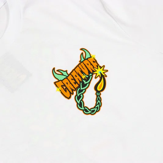 Camiseta Creature Deadly Sands Branco