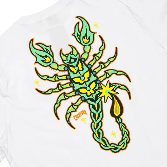 Camiseta Creature Deadly Sands Branco