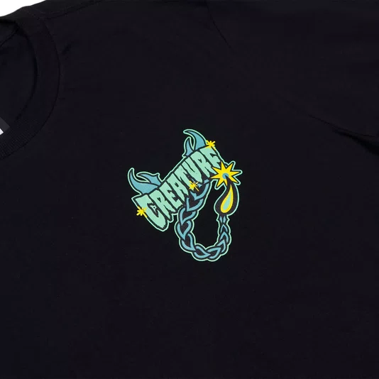 Camiseta Creature Deadly Sands Ss Preto