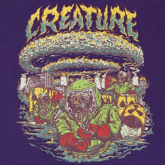 Camiseta Creature Doomsday Roxo