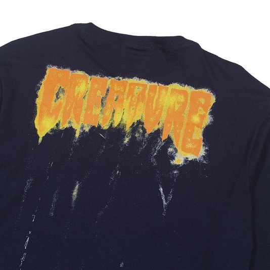 Camiseta Creature Erosion M/L Azul Marinho