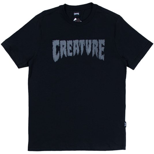 Camiseta Creature Shredded Preto