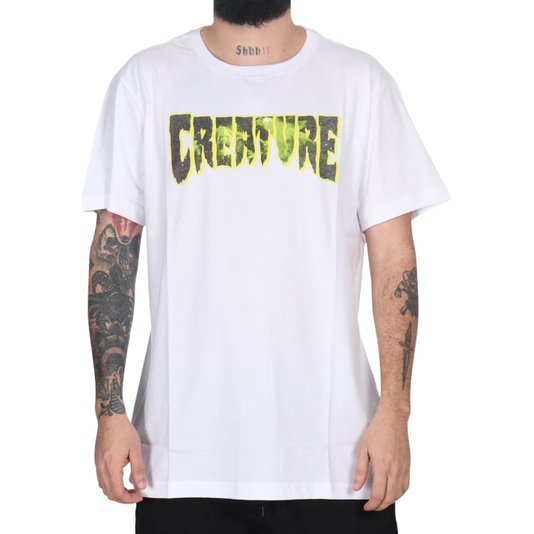 Camiseta Creature Space Logo Branco