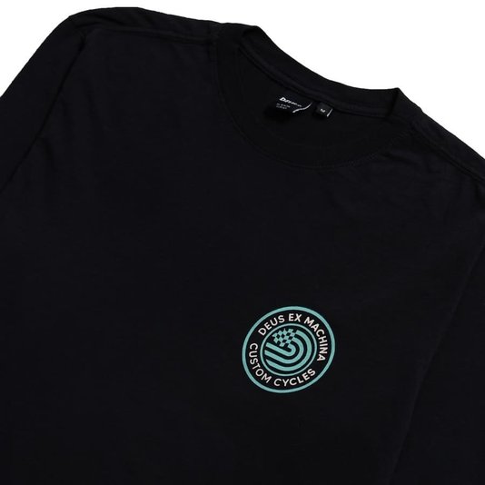 Camiseta Deus Ex Machina Ingenue M/L Preto