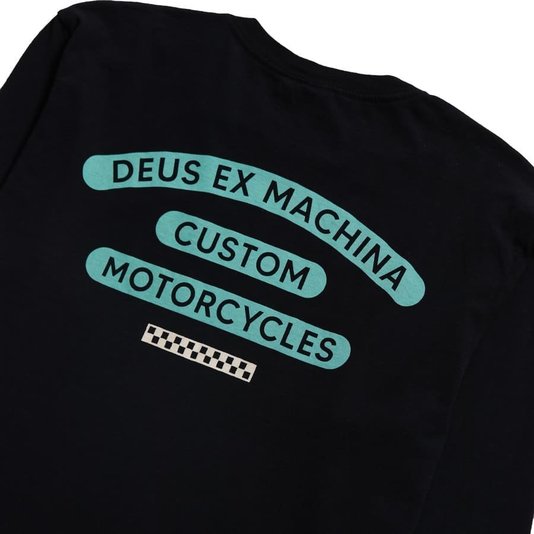 Camiseta Deus Ex Machina Ingenue M/L Preto