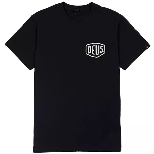 Camiseta Deus Ex Machina Motorcycles Sao Paulo Add Preto