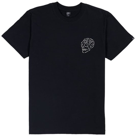 Camiseta Deus Ex Machina Venice Skul Preto