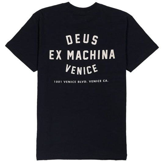 Camiseta Deus Ex Machina Venice Skul Preto