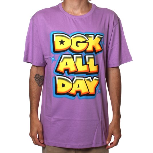 Camiseta DGK Airbrush Lilás