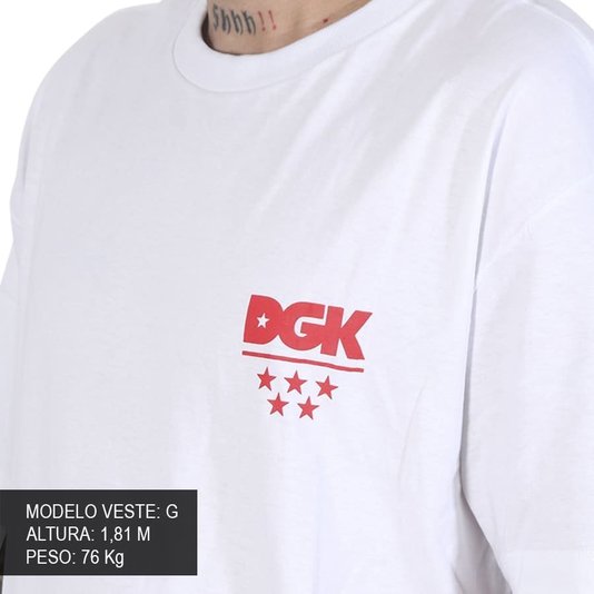 Camiseta Dgk All Star Branco