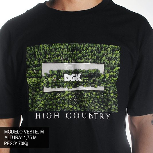 Camiseta DGK High Country Preto