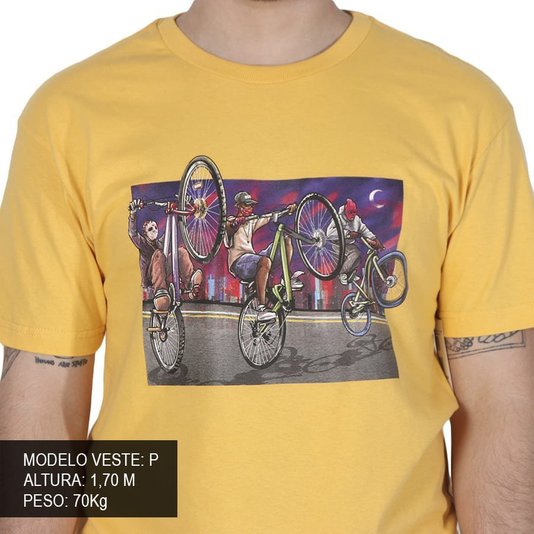 Camiseta DGK Squad Amarelo