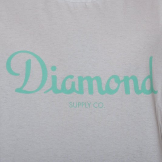 Camiseta Diamond Champagne Sign Branco
