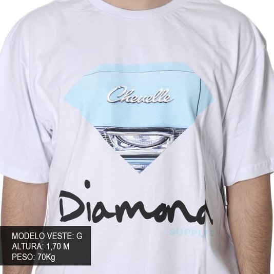 Camiseta Diamond Chevelle Branco
