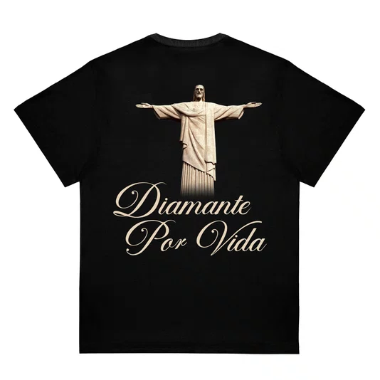 Camiseta Diamond Christ Preto