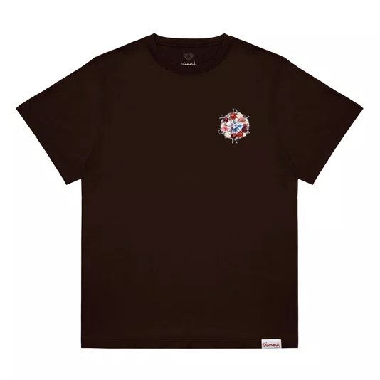 Camiseta Diamond Desiree Marrom