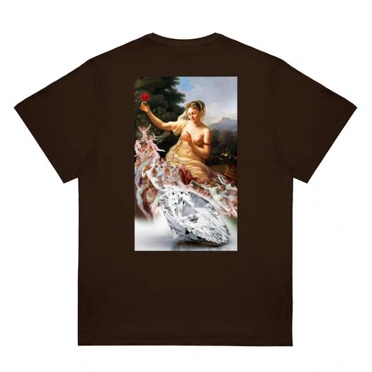 Camiseta Diamond Desiree Marrom