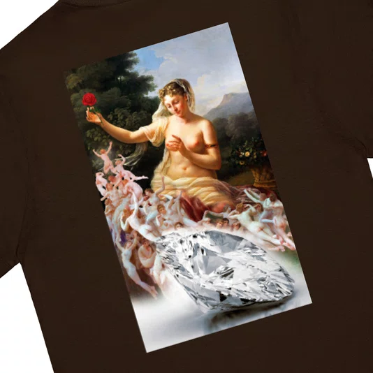Camiseta Diamond Desiree Marrom