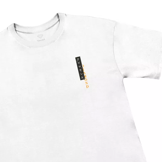 Camiseta Diamond Dragon Og Oversized Branco