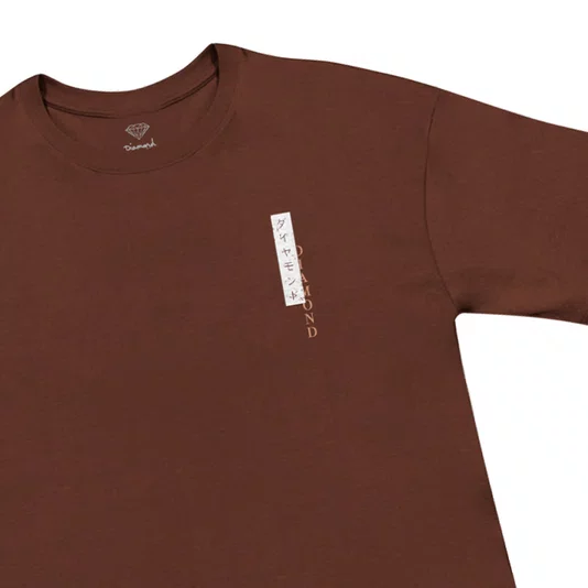 Camiseta Diamond Dragon Og Oversized Marrom