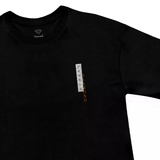 Camiseta Diamond Dragon Og Oversized Preto