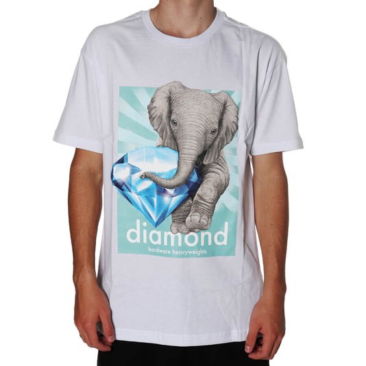 Camiseta Diamond Endagered Branco