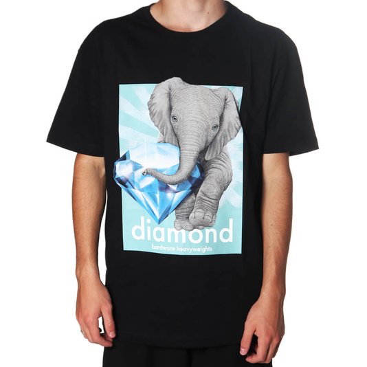 Camiseta Diamond Endagered Preto