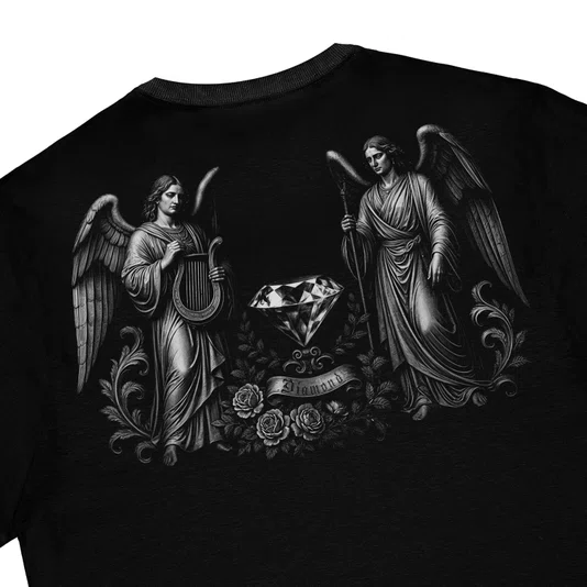 Camiseta Diamond Eternal Light Preto