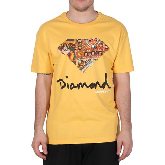 Camiseta Diamond Ethiopian Amarelo