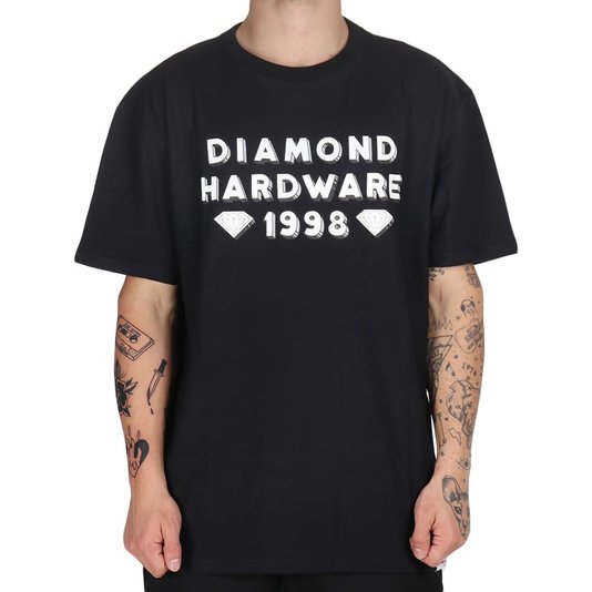 Camiseta Diamond Hardware 98 Preto