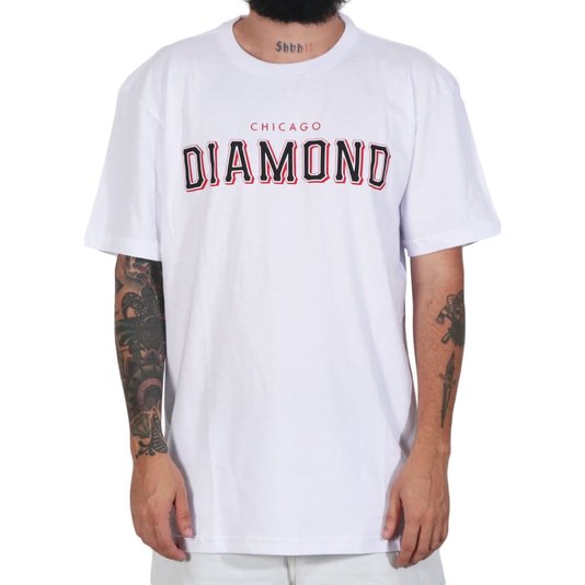 Camiseta Diamond Hometeam Chi Branco