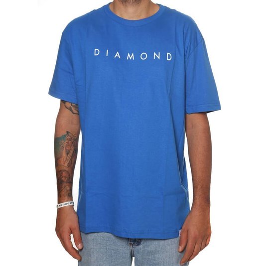 Camiseta Diamond Og Scripit Azul