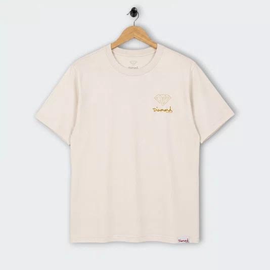 Camiseta Diamond Small Og Sign Bege