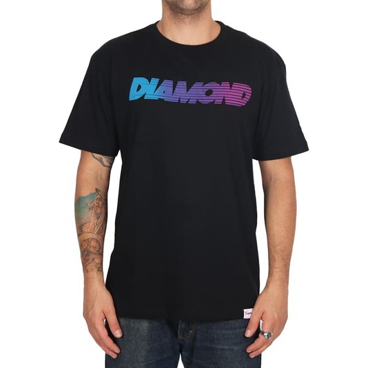Camiseta Diamond Speed Preto