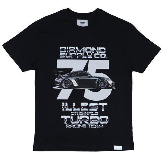 Camiseta Diamond X Illest Turbo Preto