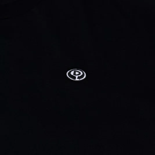 Camiseta Drop Dead Logo Embroidery Preto