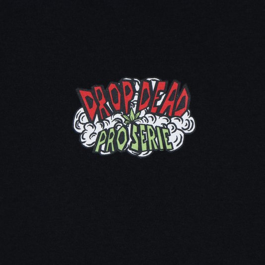 Camiseta Drop Dead Paradise Léo Kakinho Preto