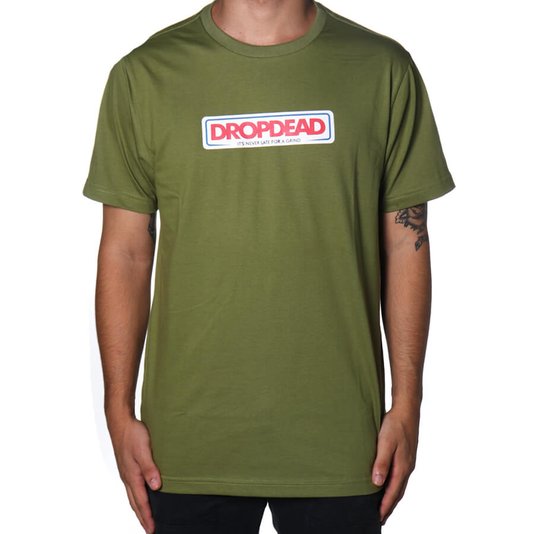 Camiseta Dropdead Grind Verde Musgo