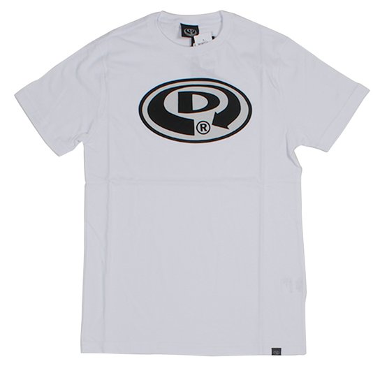 Camiseta Dropdead Logo Classico Infantil Branco