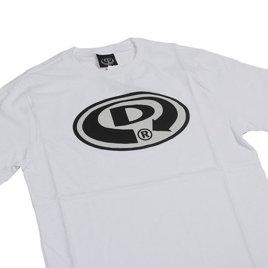 Camiseta Dropdead Logo Classico Infantil Branco