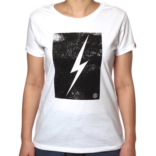 Camiseta Element Bolt Feminina Branco