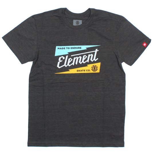Camiseta Element Gizmo Juvenil Cinza Escuro