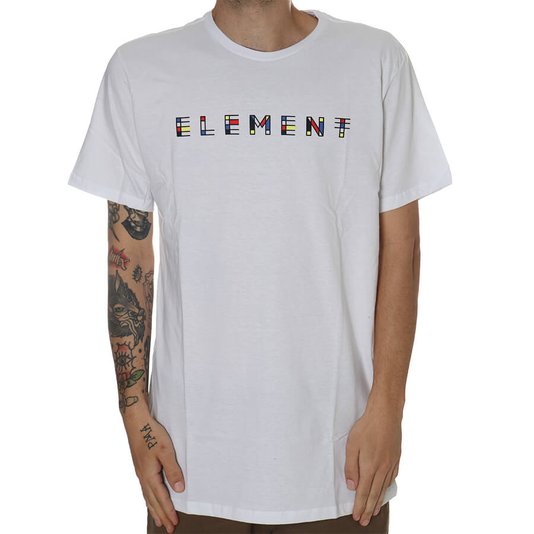 Camiseta Element Metz Branco