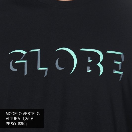 Camiseta Globe Arq Memphis Preto