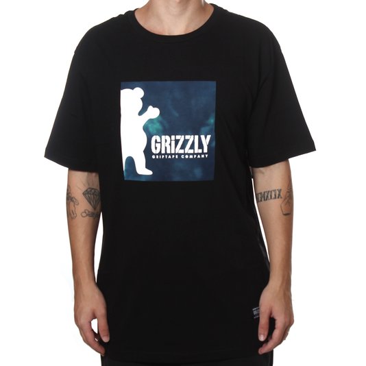 Camiseta Grizzly Deep Water Preto