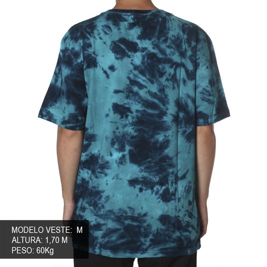 Camiseta Grizzly Deep Water Tie Dye Azul