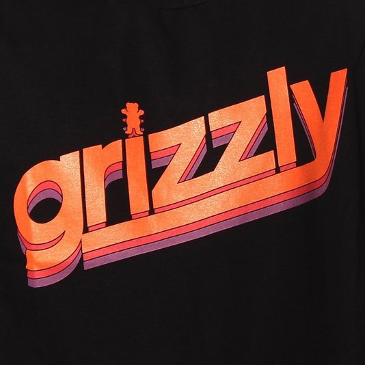Camiseta Grizzly Fast Times Preto